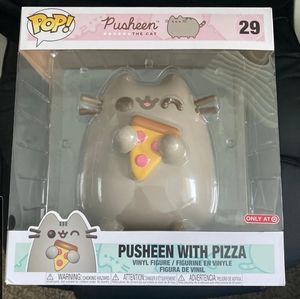 Pusheen pizza funko pop figurine
